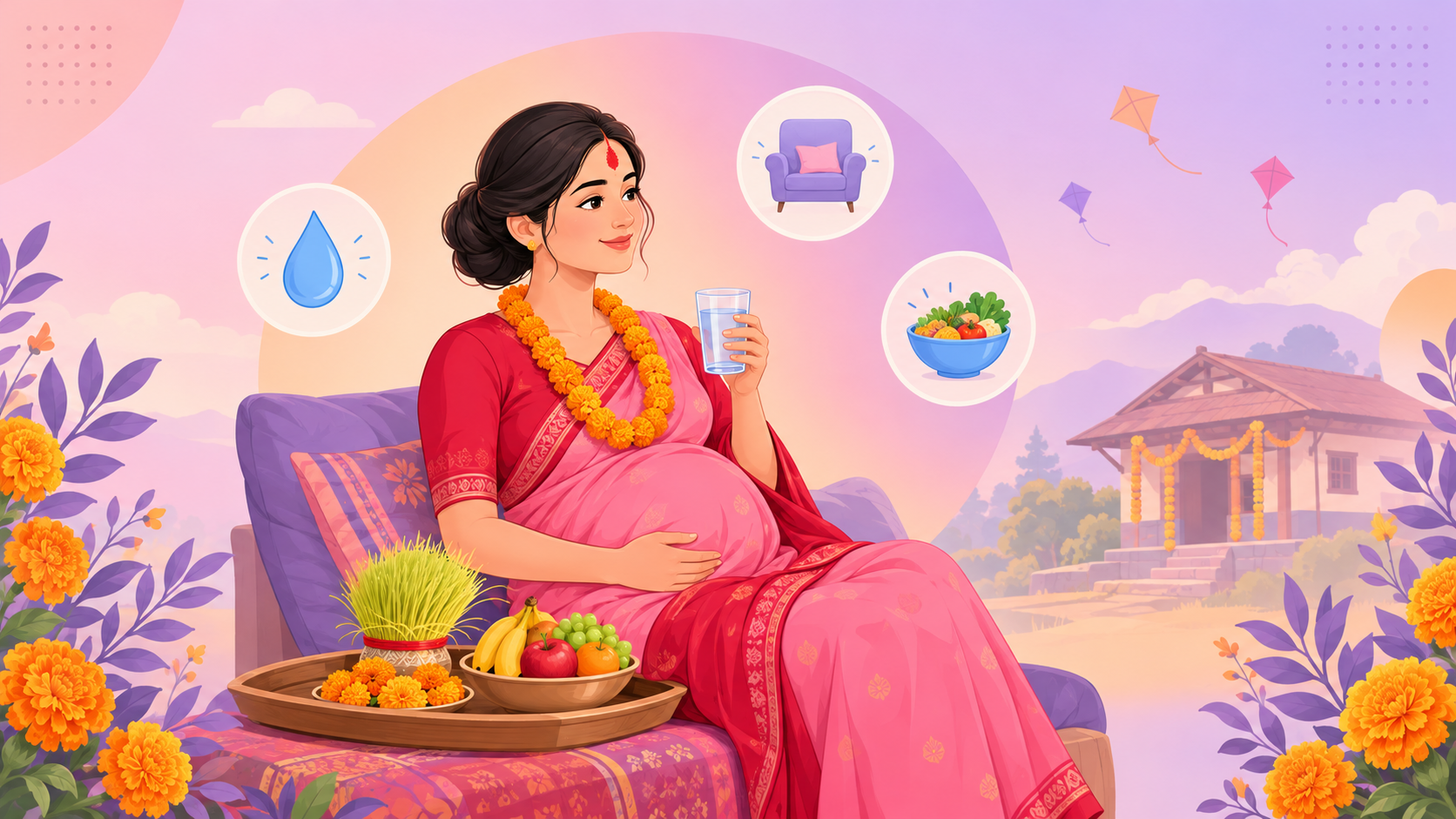 दशैं मा गर्भवती आमाहरूले ध्यान दिनुपर्ने कुराहरू
